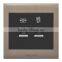 one gang telephone socket and one gang pc socket pressure- line type