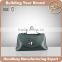 4014-Best selling factory wholesale price removable two pieces split leather ladies bag