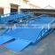 10t hydraulic warehouse dock ramp for cargo unloading