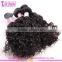 China supplier indian naturally curly weave hair bundles 100% raw indian curly hair