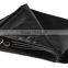 7' x 12' Dump Truck Tarp - Black 18 oz Vinyl Coated Polyester Truck Tarp Fabric