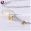 Wholesale Glass Bottle 925 Sterling Silver Diffuser Essential Oil Pendant