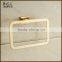 Zinc Alloy Golden Bathroom Accessories Set