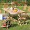 vietnam eucalyptus wood garden outdoor furniture dining set