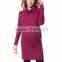 Zip Turtleneck Maternity Dress for Muslim Fashion and Comfortable