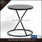 New Product China Supplier Red Coffee Table Metal Side Table