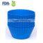 Reusable Silicone Muffin Cups , DIY silicone cake mold , BPA free food safe Silicone Baking cup