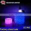 LED plastic round bar table