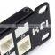 24 Port Staggered UTP Blank Patch Panel for RJ45 Cat6A Keystone Jack