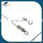 Carp Fishing Teminal Tackle Rigs Fishing Diamond Swivel With Long Body Large Eye 4#