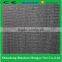 hdpe black round wire safety shade netting