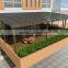 High ranking aluminium polycarbonate patio awning withstand rain and snow