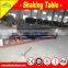 Chromite ore shaking table