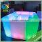 illuminated led dj table flashlight led tv table night light led bar table with rechargeable battery