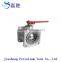 Factory Supply Aluminium Flange Ball Valve With Handle