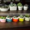New design ship shape colorful ceramic flower pots for livingroom