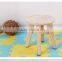 Children favorite mini four legs christmas use wood leisure chair hot wholesale