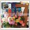Gift packing usage brown kraft paper bag and flower pot price