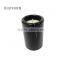 Black or brown unique marble candle jars natural stone candle jars