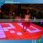 Wedding decorations light up video interactive starlit led dance floor
