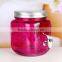2.5L portable spray colors glass beverage dispenser