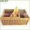 Handmade Bamboo Bin Fruit Storage Crate Homex BSCI/Factory