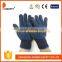 DDsafety Blue Cotton Polyester Work Gloves Wth Blue PVC Dots Both Sides