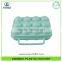 Novelty Design 12 Cavities Egg Shaped Plastic Container