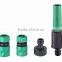 1/2" plastic hose nozzle set with hose connector for garden watering