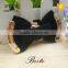 Fashion vintage decorative metal shoe bow shoe accessory for shoes