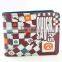 wholesale Men Funky Wallet boy wallet in printing style brand name quicksavers