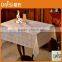 Easy wipe tablecloth lace embossed vinyl tablecloth oilcloth