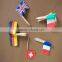 Food grade cocktail party fashion wedding world flag