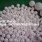 Alumina inert catalyst bed support balls