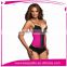 Fashion Sexy Lace Brocade lace up body shaper corset Corset Bustier Shapers