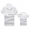 Summer Custom Pure Color Men's Short Sleeves Lapel Polo T-shirts