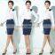 new fashionable design slim fit shirt uniform for women