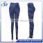 Newest style jacquard weave leggings for women 2017