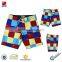 men summer wear male tartan print shorts