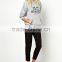 Custom fashion monogram printed lady hoody