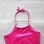 pink hot girl swimwear
