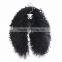 Myfur Detachable Customized Size Dyed Natural Mongolian Fur Trimmed Collar