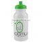 USA Made 20 oz Bike Bottle With Push And Pull Cap - BPA-free, FDA compliant and comes with your logo
