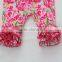 2017 Summer Little Angel Beautiful Flower Icing Shorts Baby Girls Cute Rosa Ruffle Capris