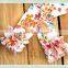girls icing floral double ruffle leggings girls icing pants boutique ruffle pants