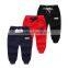 Wholesale autumn cotton printing boys baby pants trousers