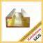 golden color brass extrusion garage door hardware