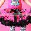 Factory Supply Unique Design China Sale Full Fluffy Baby Lovely Pettiskirts with Bowknot