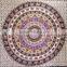 Indian Mandala Cotton Tapestry