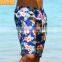 Polyester Full Sublimation Board Shorts Men's 4 Way Strech boardshorts